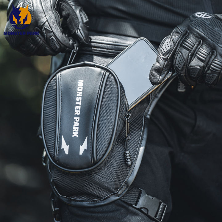 Sling Bag For Mens Motorcycle Hip Bag ROCKBROS Motorcycle Leg Bag