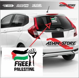 Sticker mobil Stiker Free Palestine sticker mobil palestina stiker free palestina sticker cutting