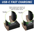 Wasabi Power Canon LP-E17 LPE17 Battery with USB Type C Fast Direct Charging for Canon 77D, M3, M5, M6, M6 Mark II, R10, R100, R50, R8, RP, 200D, 750D, 760D, 800D, and 850D Digital Camera | JG Superstore. 