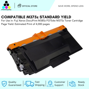 ETQ M375z CT203108 Standard Yield  Toner Cartridge Compatible for Fuji Xerox DP M375z Printer