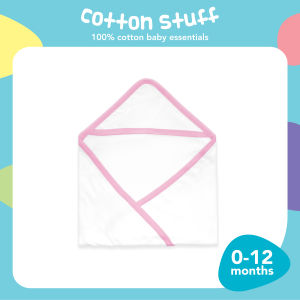 Cotton Stuff - Receiving Blanket with Hood (0-12 Months)