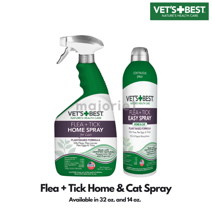 Vet's Best Flea + Tick Home and Cat Spray Lazada PH