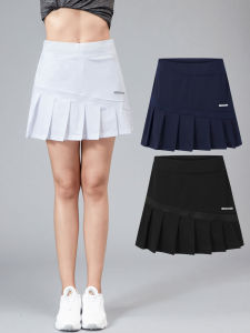 Womens Sport Skirt Badminton Golf Tennis Skirts Fitness Running Marathon Mini Pleated Skorts with Pocket Summer