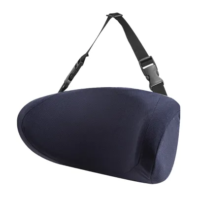 HamshMoc Kids Car Headrest V-Shaped Contour Breathable Adjustable Lateral Support for Children 3-12 Years