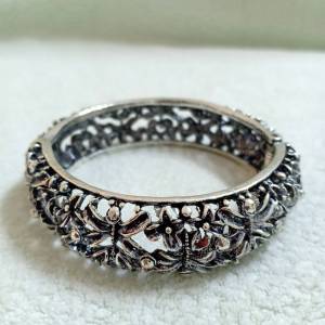 กำไลข้อมือ เครื่องประดับชุดไทย กำไลลายดอกไม้ กำไลแม่วันทอง