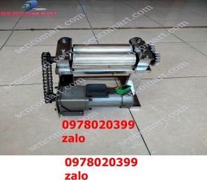 Máy cán mực đa năng trục inox chạy điện