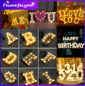 LED Light Alphabet Letters: A Comprehensive Guide for Romantic Room & Birthday Party Decorations