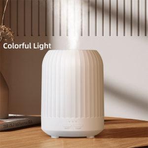 RJQFNG with Night Light Aroma Diffuser Quiet 250ML Essential Oil Aromatherapy Machine High Quality Automatic Humidifier Home Bedroom