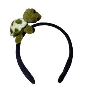 Phổ biến lông Rùa bằng vải bông dây buộc tóc/hairband cho người lớn cô gái ghim hoa hoạt hình pin đáng yêu Dây Buộc Tóc rùa buộc tóc đuôi ngựa