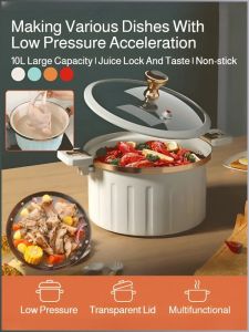 Pressure Cooker Multi-scene Application Large Capacity Stock Pot Durable Efficient Cooking