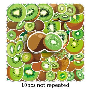 50PCS Cartoon Food Fruit Kiwi Stickers Waterproof Decorative Laptop Luggage Car Cute Sticker