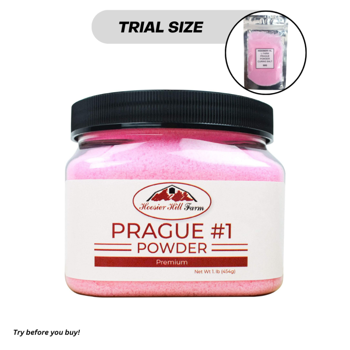 Trial size hoosier hill farm prague powder curing salt 50g 1 count