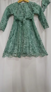 DRESS BUSUI ANAK BROKAT/BAJU PESTA FULL TULLE(COD)