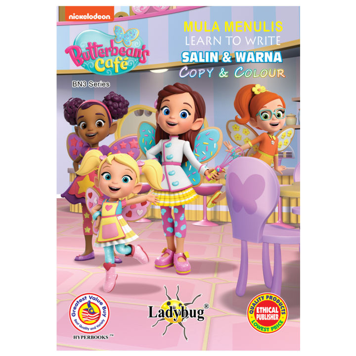 Butterbean'S Café Copy & Colour 16 Pages A5 Size BN3 SERIES | Lazada