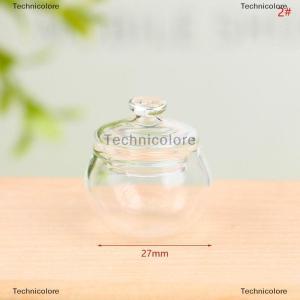 [COD] Technicolore 1:12 dollhouse MINI Jar Candy bottle Storage TANK ห้องครัวขนาดเล็ก