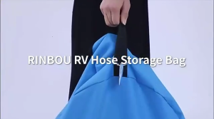 Túi lưu trữ Ống RV phụ kiện cắm trại cho bên ngoài thẻ nhận dạng cao su cho cống nước ngọt/nước đen