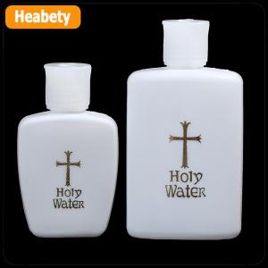 【2-3 days delivery】 1PC Easter Plastic Water Bottle Religious Articles Easter Holy Water Bottle