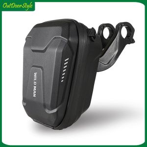 MTB Handlebar Phone Bag - WILD MAN Waterproof Cycling Accessory for Electric Scooters Ideal for Outdoor Adventures