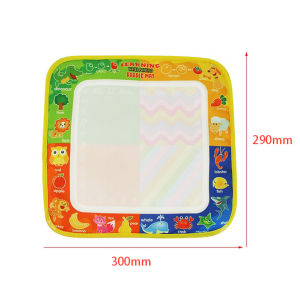 29x29cm วาดภาพโดยใช้น้ำอย่างมหัศจรรย์ Mat กระดานเขียนเล่นพร้อมปากกาหลากสีอุปกรณ์วาดภาพเขียนภาพ Early ของเล่นเพื่อการศึกษาสำหรับของขวัญเด็ก