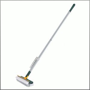 Floor Brush Cleaning Right Angle Brush Hanging Storage V-shaped Bristles Multi-purpose