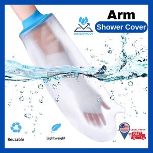 (READY STOCK) Arm Injury Bath Shower Waterproof Cast Cover Adult Watertight Wound Protector for Showering Reusable Arm Cast Sleeve Bag Covers