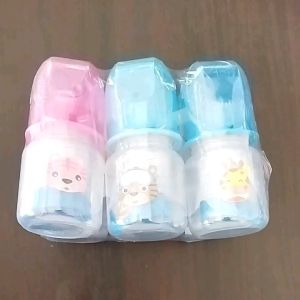 ขวดนมขนาด2ออนซ์ แอทตูน ขวดนมยกแพ็คคอแคบ ขวดนมแพ็ค6ขวด สินค้าพร้อมส่งค่ะ