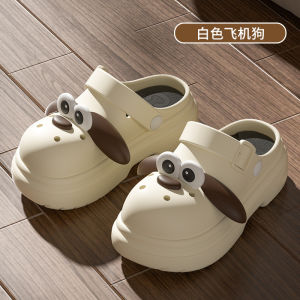 [Free Shipping] 6.0cm Platform EVA Clogs for Women New Summer Outdoor Sandals Closed-Toe Beach Slippers