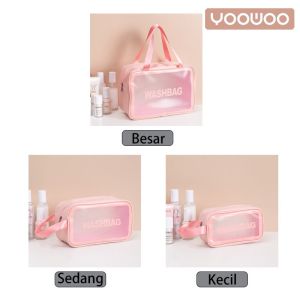 YooWoo Tas Kosmetik Portable / Tas Peralatan Mandi / Pouch Organizer Tas Travel
