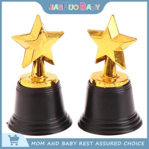 JiaShuo Baby Toy 1Pcs Mini Star Plastic Award Trophy Children Winner Trophies For Kids Competition Reward Prize Parties Favors