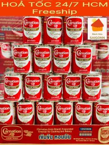 (Sỉ Thùng) Kem Lỏng Sữa Béo Carnation Extra Thái Lan 385G