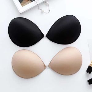 SUPERRR ไร้สาย แผ่นรองหน้าอกหนา แนบชิด ป้องกันการกระแทก แผ่นปิดหัวนมแบบมองไม่เห็น ใช้ซ้ำได้ ป้องกันการหย่อนคล้อย ชุดคลุมเต้านม ผู้หญิง