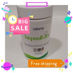 ORIGINAL USANA HEPASIL DTX 肝臟寶 84 TABLETS   EXP 2026 WITH KKM STICKER