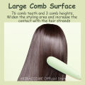 Japan AKIRA Mini Portable Ceramic Negative ion Hair Straightener Comb  Straightening Beard Brush for Men Hair Styling Beauty Tools. 
