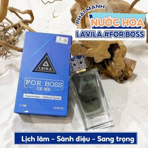 [Chính Hãng] Nước Hoa Nam For Boss Lavila 75ml - Nước Hoa Việt Dành Cho Người Việt (Mua 1 Tặng 1)