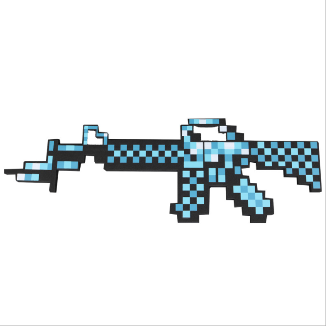 (FREE SHIP) [HCM]Đồ chơi minecraft sung kim cuong - sung vang Quà sinh ...