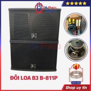 Loa Bass 25 B3 811P Nhật Bãi (Giá 2 Cái) 900W 4 Treble Nguyên Zin Loa Karaoke Gia Đình – H2Pro Tech