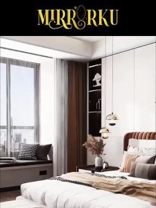 Cermin Panjang Cermin Kahwin Welcome Board Wedding Mirror Arch Mirror With Stand 拱门 全身镜子