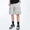 ✶M-5XL Cotton Lelaki Seluar Pendek Black Big Size Shorts Men Summer Plus Size Drawstring Multi Pocket Loose Casual Cargo Short Pants Men Seluar Pendek Lelaki Saiz Besar❧. 