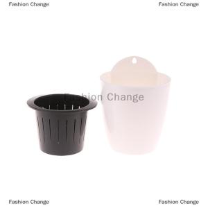 [COD] Fashion Change Wall-Mounted Indoor Automatic Water-absorbing Flowerpot Plastic Flowerpot Succulent Green Dill Green Plant Flower Pot Decor