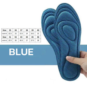 LoviRa Sports Insoles Soft Bottom Sports Insole Sponge Pad For Men And Women Size 35-46