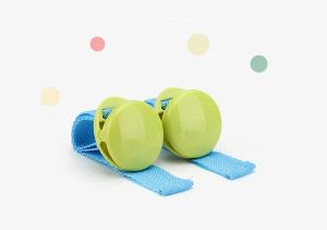 ที่หนีบผ้ารถเข็นเด็กกันลื่น เครื่องมือรถเข็นเด็กคลิปผ้าห่ม รถเข็นเด็กทารก1คู่ทำจากโพลีเอสเตอร์ปลอดภัย