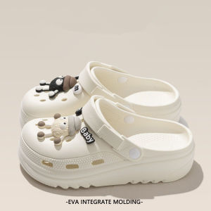 Free Shipping WomenS Thick-Soled Clogs Summer Outdoor Wear 2026 New Style EVA Non-Slip And Odor-Resistant Beach Sandals For Women
