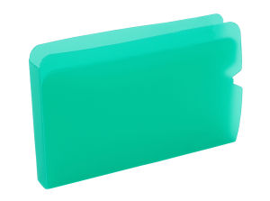 ซองพลาสติก เก็บหน้ากากอนามัยสำหรับพกพา (แพค 1 ชิ้น) แผ่นพลาสติกความหนา 0.5มม/ JP-155