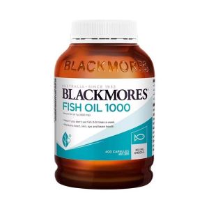 Blackmores Minyak Ikan Salmon Squalen 400 Butir Food Supplement - wellness omega 3 Fish Oil Plus