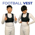 PELINDUNG DADA SEPAK BOLA CHEST PROTECTOR FOOTBALL VEST SPORT BRA. 