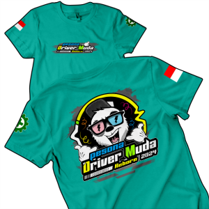 KAOS PESONA DRIVER MUDA REBORN 2025 NEW COTTON COMBED 24S (LEBIH TEBAL DAI 30S)