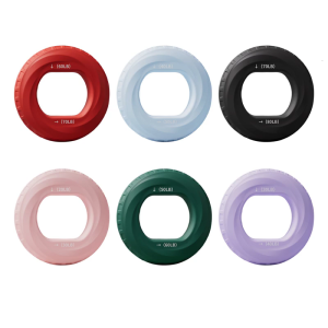 Silicon Dụng cụ bóp tay Grip rèn sức mạnh phục hồi ngón tay công cụ cho nhà văn phòng hoặc tập luyện ngoài trời