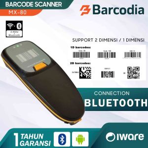 PORTABLE SCANNER WIRELESS 2D MX80 BLUETOOTH