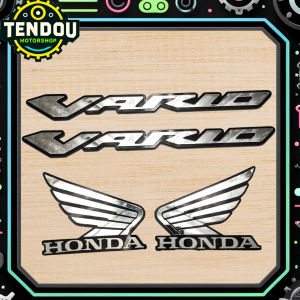 EMBLEM VARIO SAYAP VARIASI AKRILIK SEPASANG HIGH QUALITY