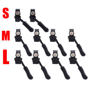 New Detachable Zipper Pull Replacement Zipper Slide Puller Lock for Jacket Dress Luggage Bag Metal DIY Zipper Head Repairing Kit